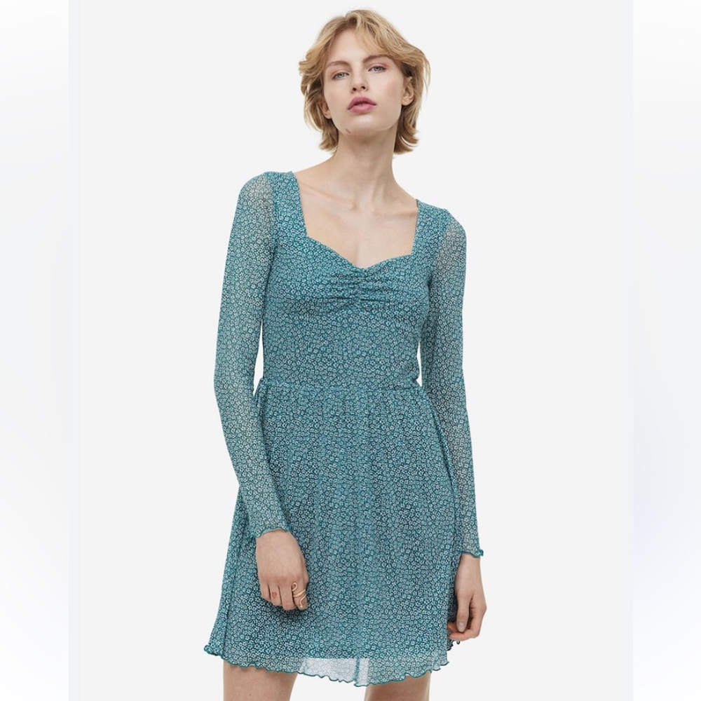 5/$25 H&M Mesh Sweetheart Dress S NWT